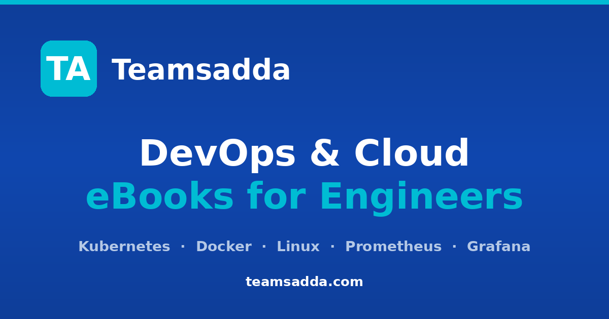 Teamsadda — Master DevOps & Cloud with Practical eBooks